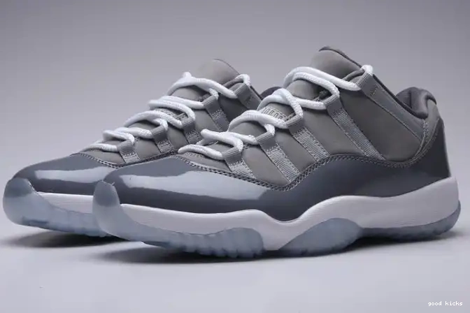 Cheap Air Grey Cool Jordan 11 Low 528895-003 0606
